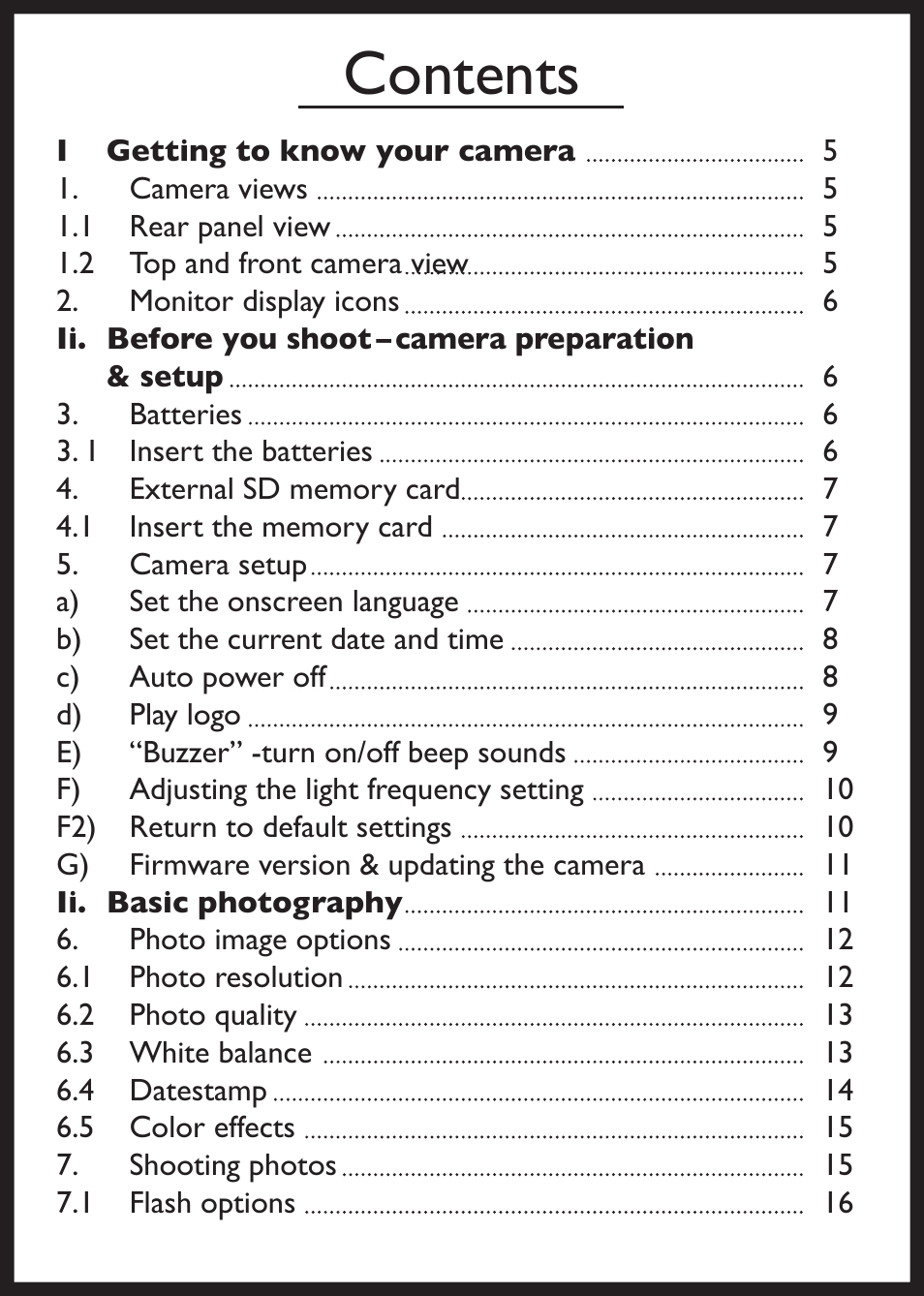 Philips SIC 3608S/G7 User Manual | Page 3 / 36