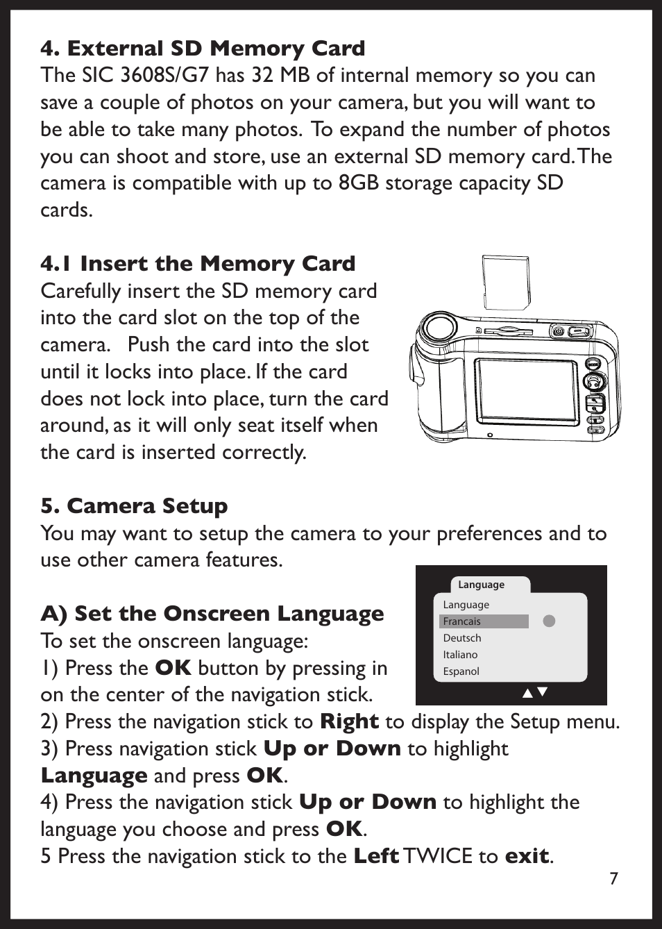 Philips SIC 3608S/G7 User Manual | Page 8 / 36