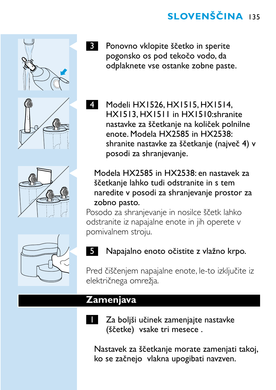 Philips HX1515 User Manual | Page 135 / 162