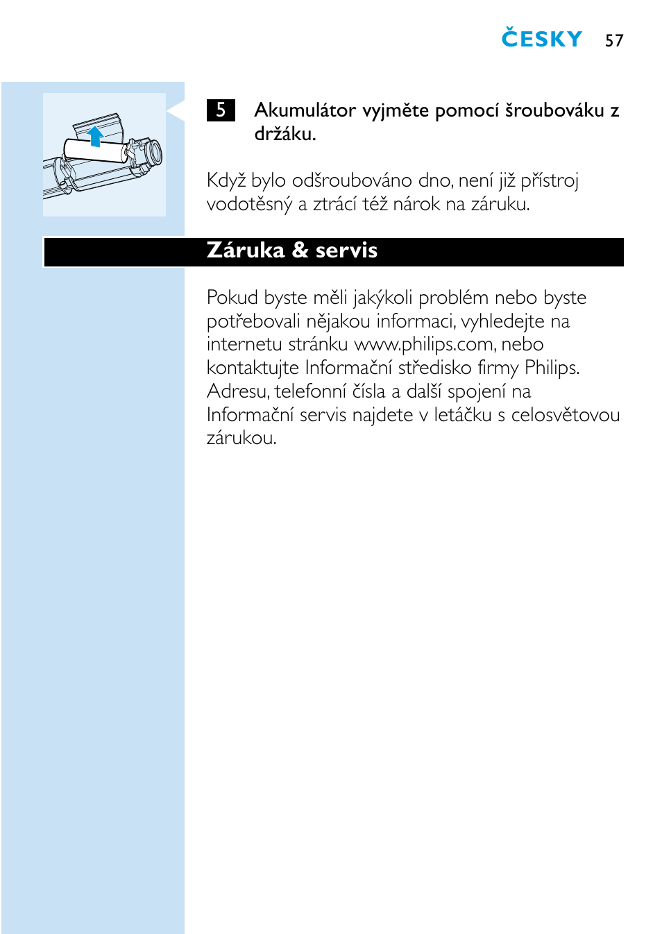 Philips HX1515 User Manual | Page 57 / 162