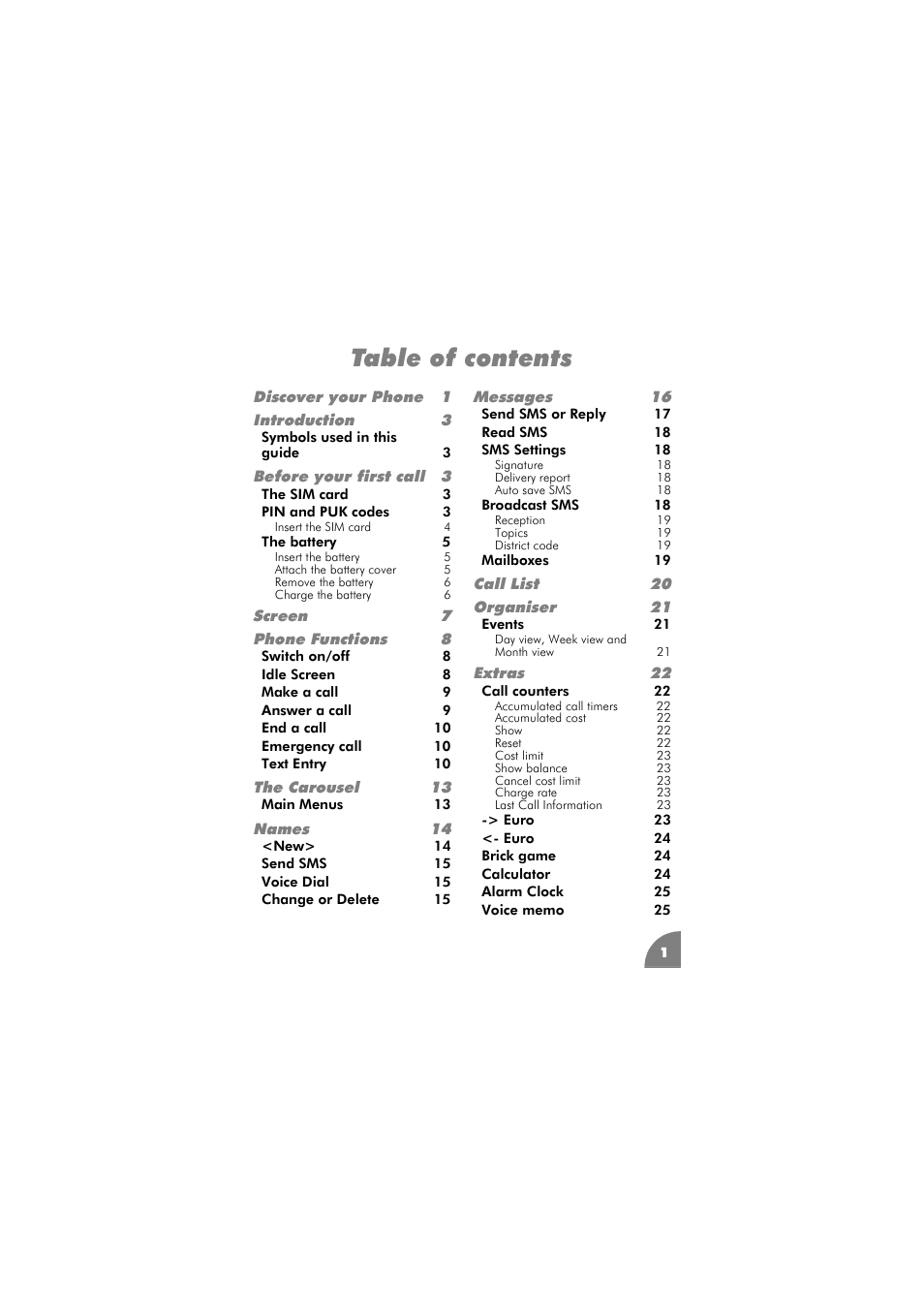 Philips 288 User Manual | Page 5 / 62
