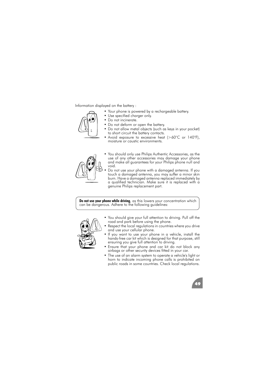 Philips 288 User Manual | Page 53 / 62