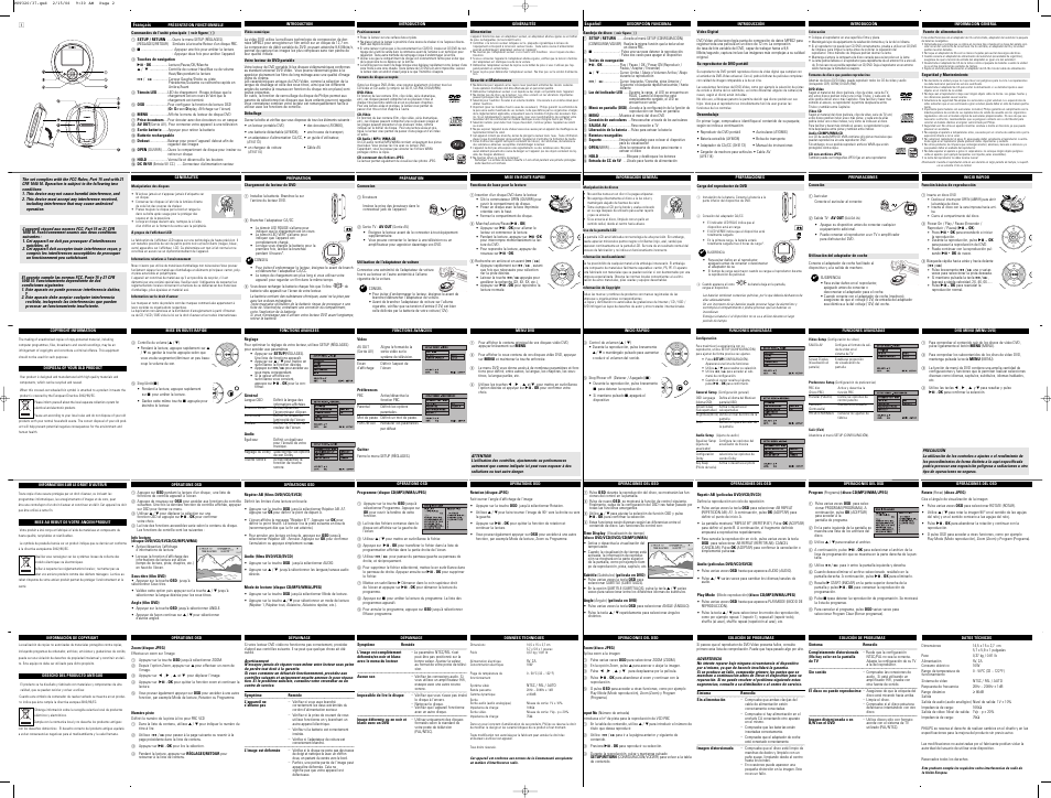 Philips PET320/37B User Manual | Page 2 / 2