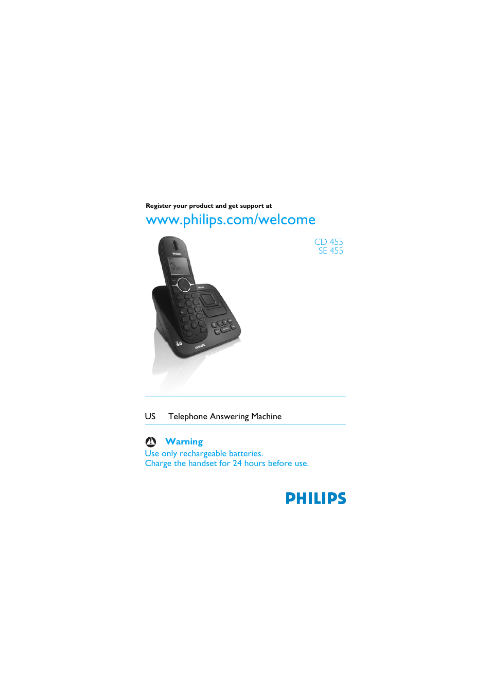 Philips SE455C User Manual | 64 pages