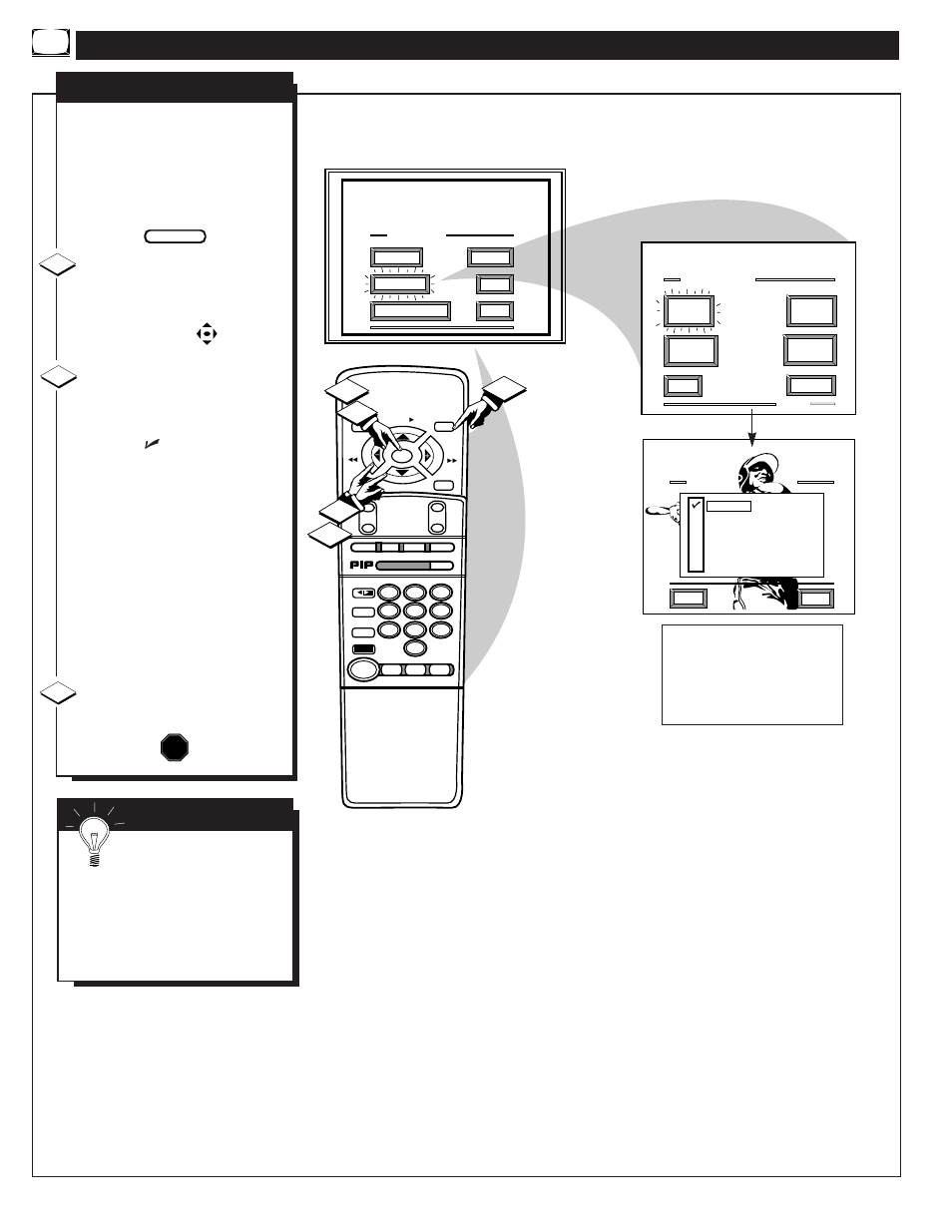 Eature, Ontrol, Djustments | Picture source | Philips 8P4841C User Manual | Page 10 / 59