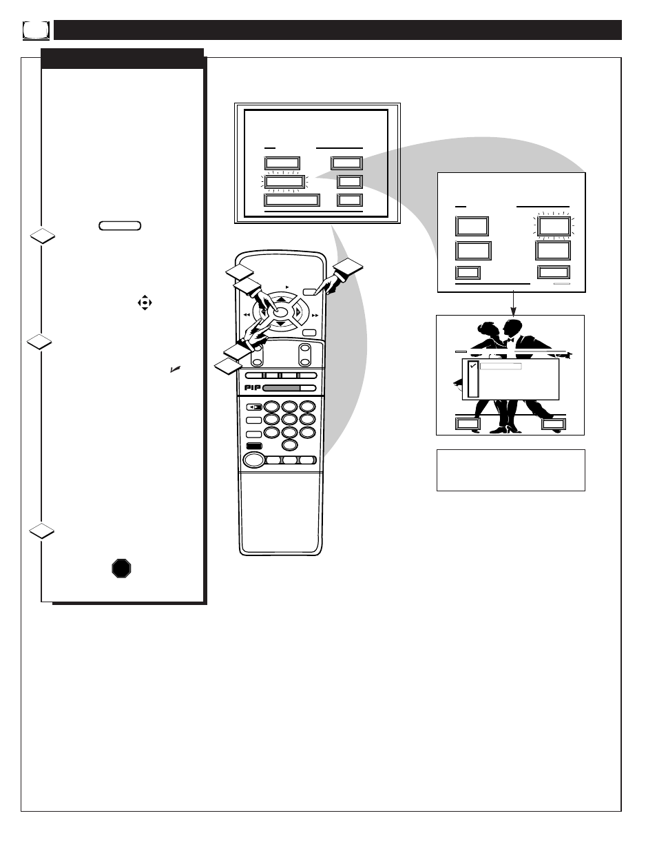Eature, Ontrols, Continued | Philips 8P4841C User Manual | Page 12 / 59
