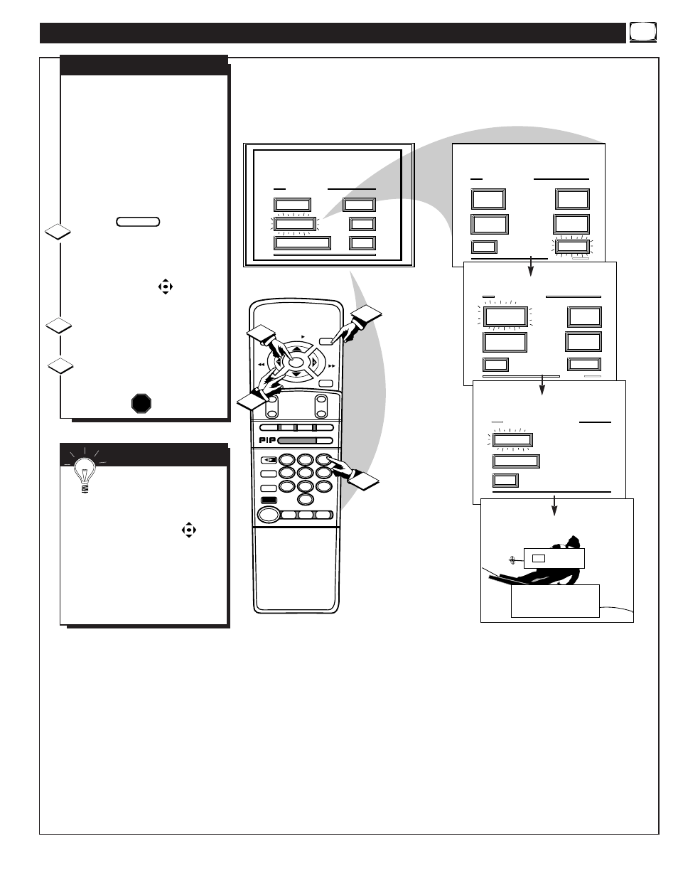 Eature, Ontrols, Continued | Set clock, Mart | Philips 8P4841C User Manual | Page 15 / 59