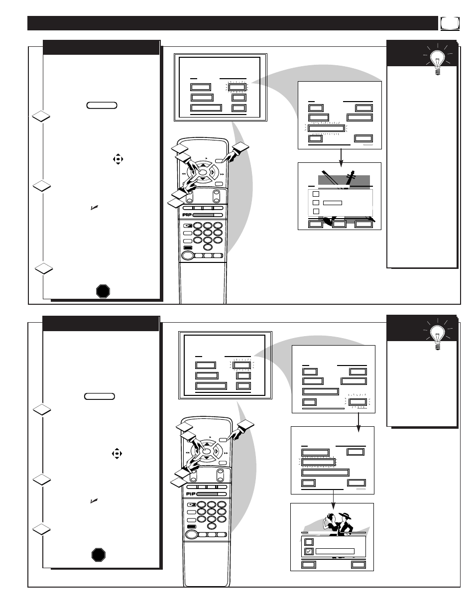 Ound, Ontrols, Continued | Stop, Mart | Philips 8P4841C User Manual | Page 25 / 59