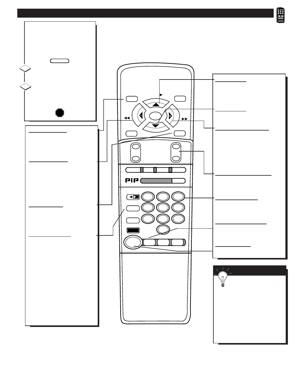 Vcr b, Sing the, Emote | Uttons | Philips 8P4841C User Manual | Page 41 / 59