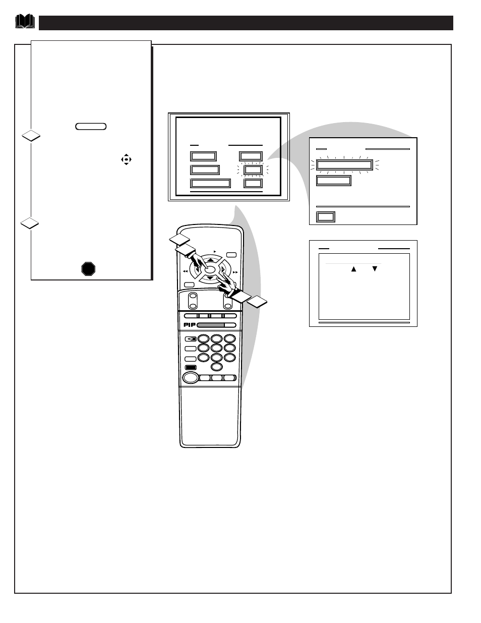 Tv h, Stop | Philips 8P4841C User Manual | Page 48 / 59