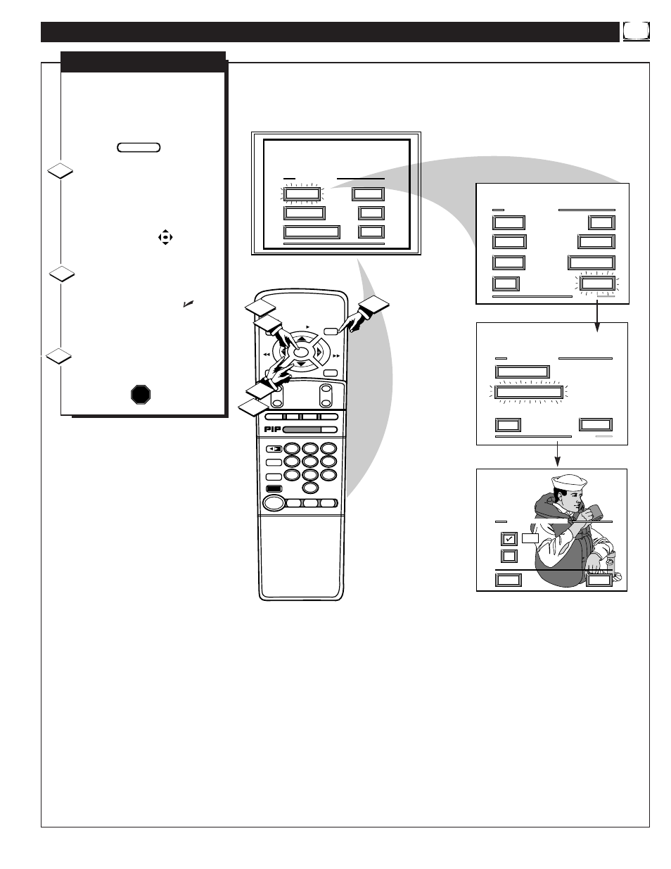 Icture, Ontrols, Continued | Philips 8P4841C User Manual | Page 9 / 59