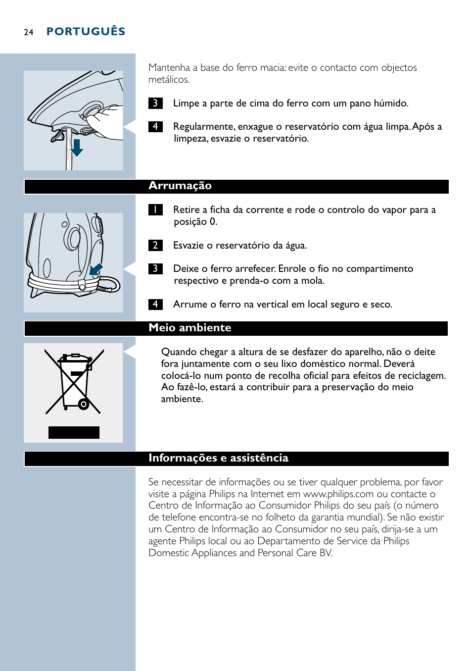Philips GC3035 User Manual | Page 24 / 36