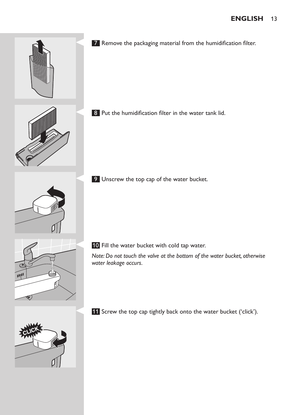 Philips AC4083 User Manual | Page 13 / 74