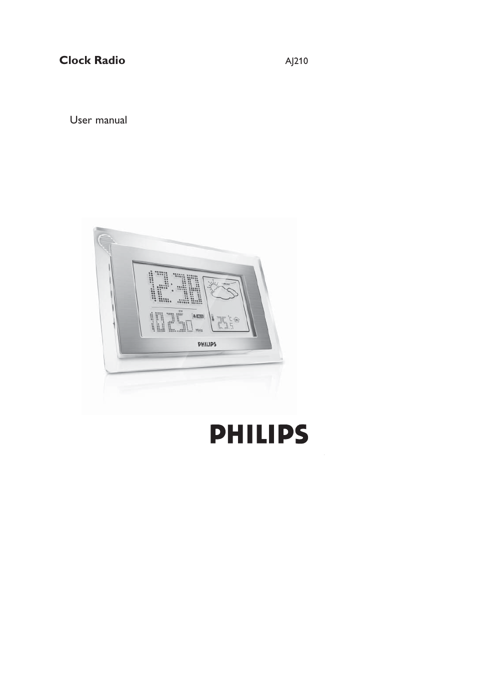 Philips AJ 210 User Manual | 10 pages