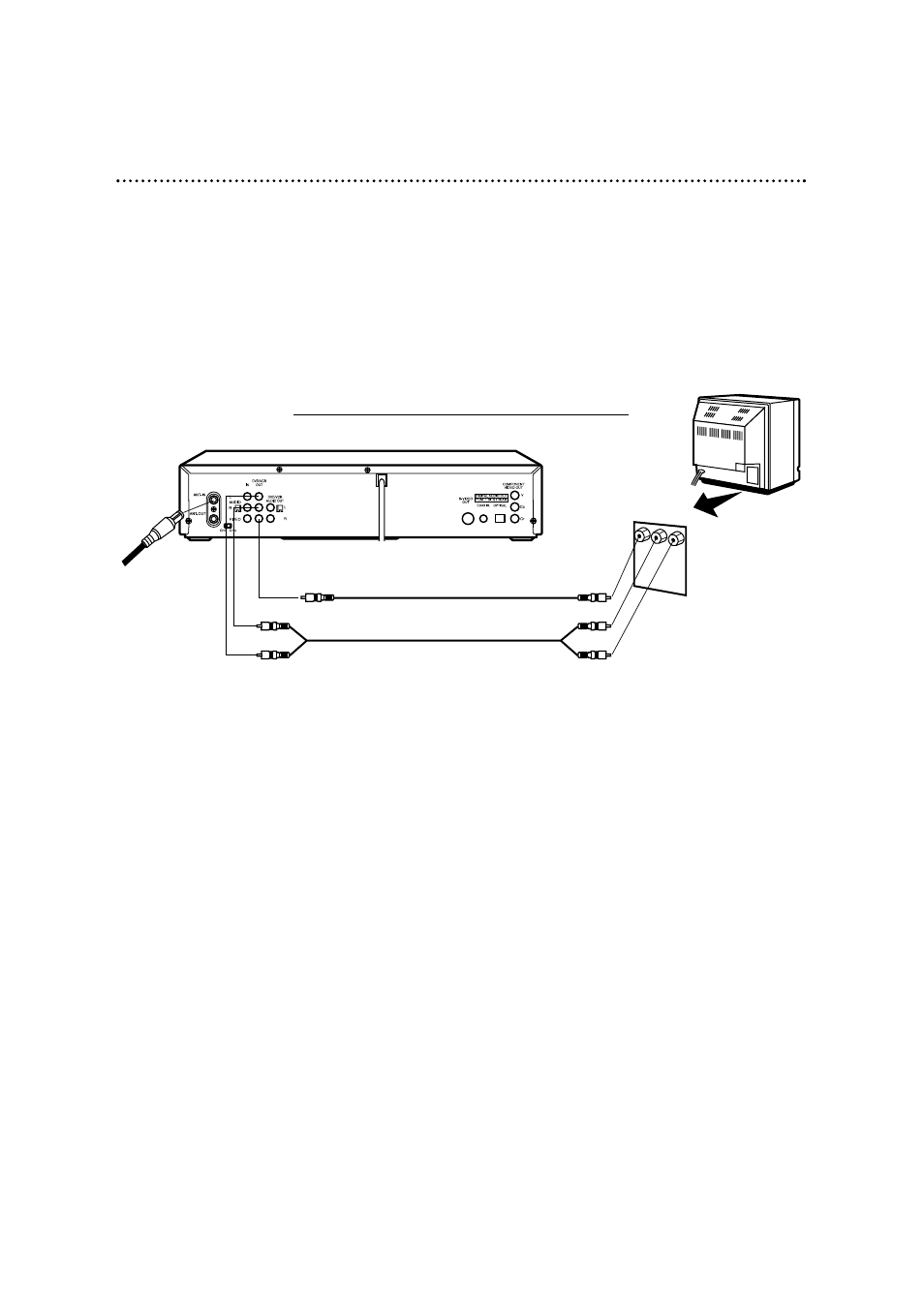 12 optional hookups | Philips DV900VHS User Manual | Page 12 / 84