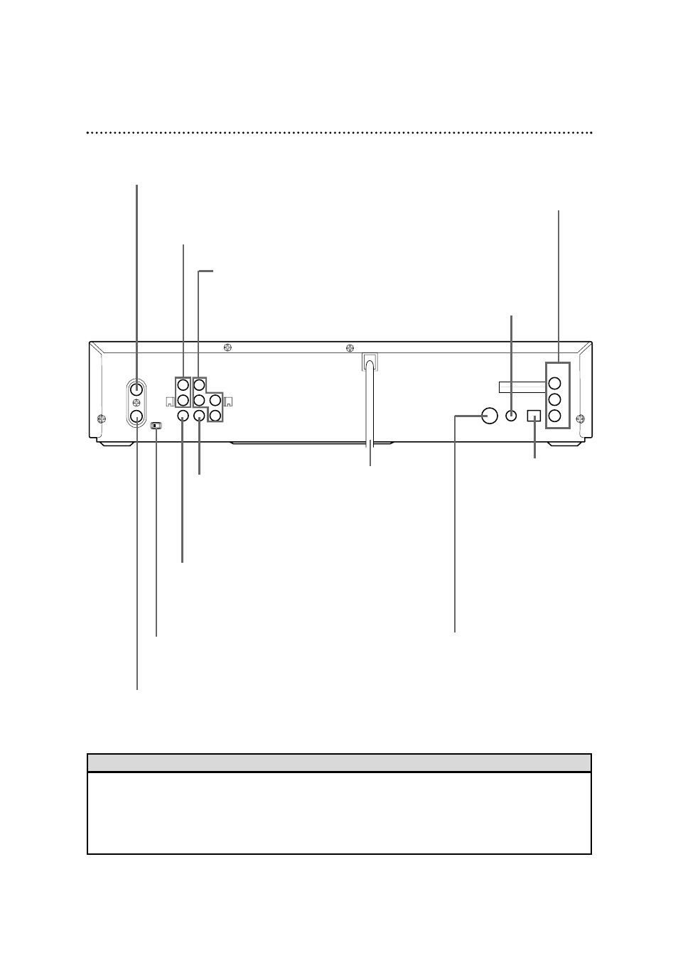 Rear panel 27, Helpful hints | Philips DV900VHS User Manual | Page 27 / 84