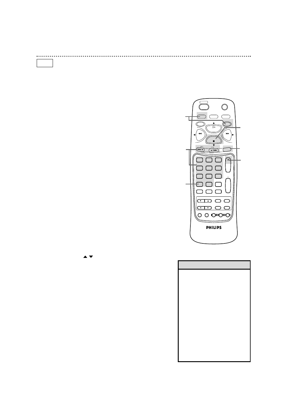 Recording on a video cassette tape 33 | Philips DV900VHS User Manual | Page 33 / 84