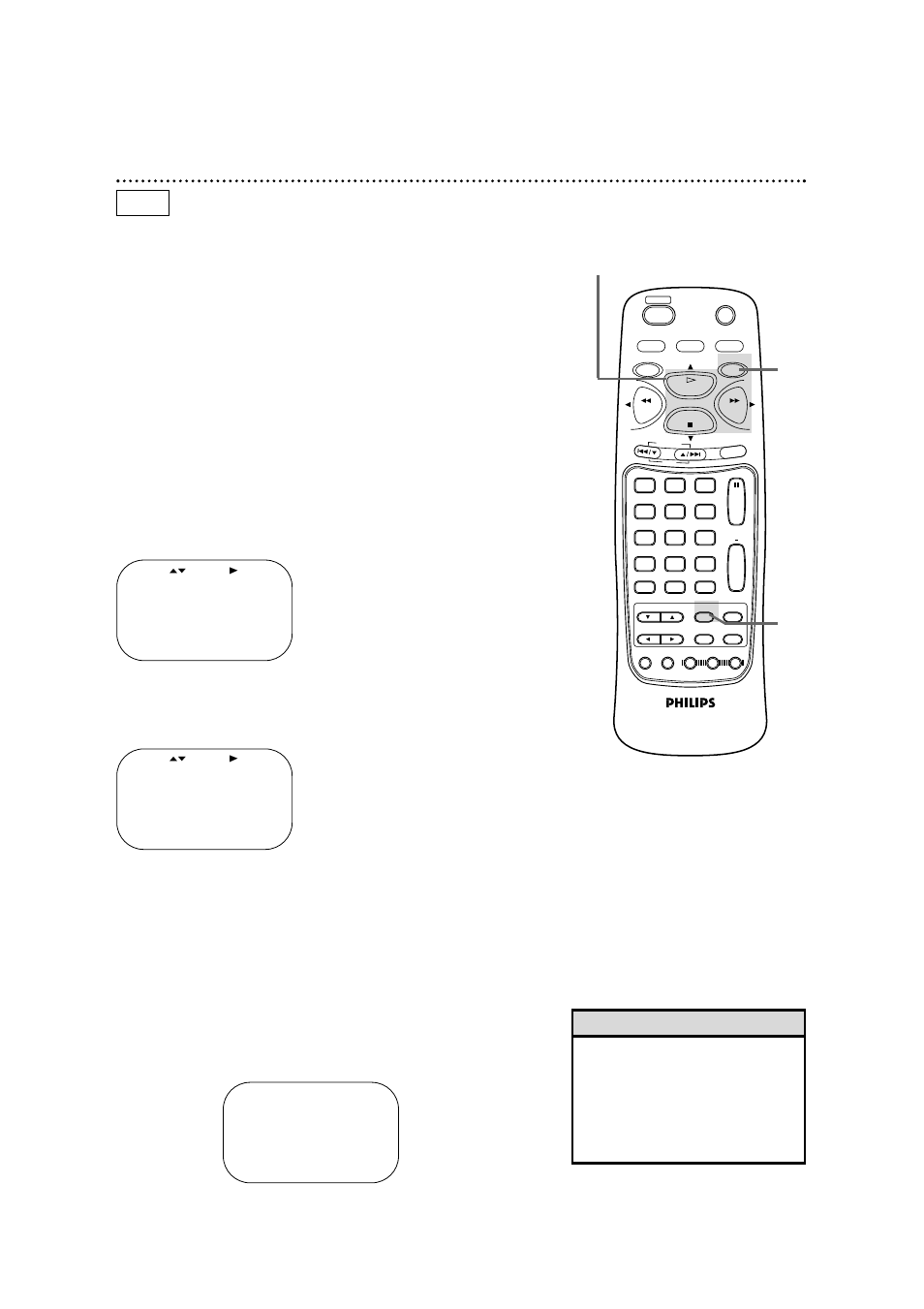 36 timer recording, Helpful hint | Philips DV900VHS User Manual | Page 36 / 84