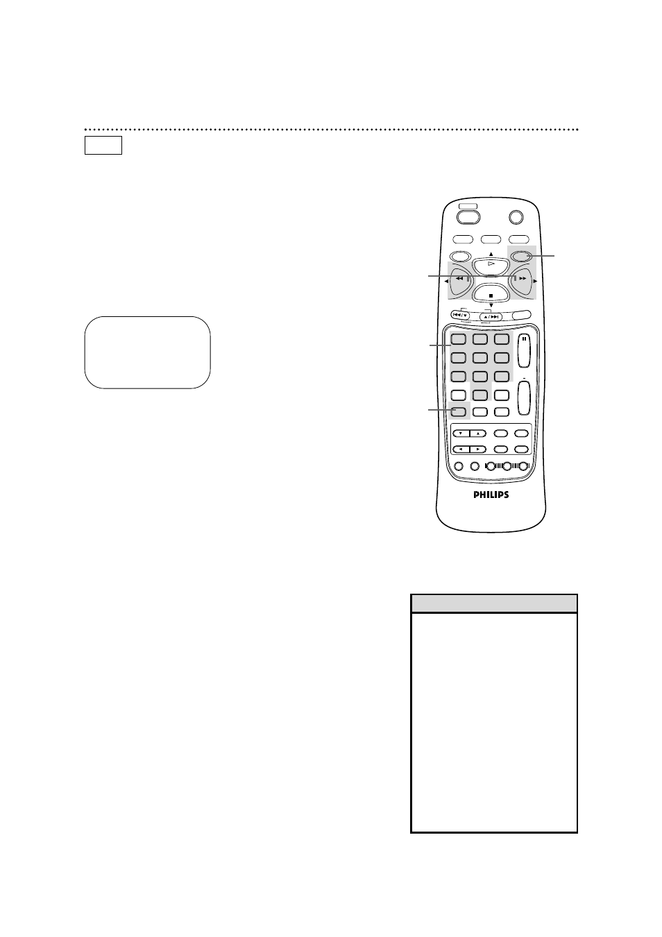 Time search 43, Helpful hints | Philips DV900VHS User Manual | Page 43 / 84