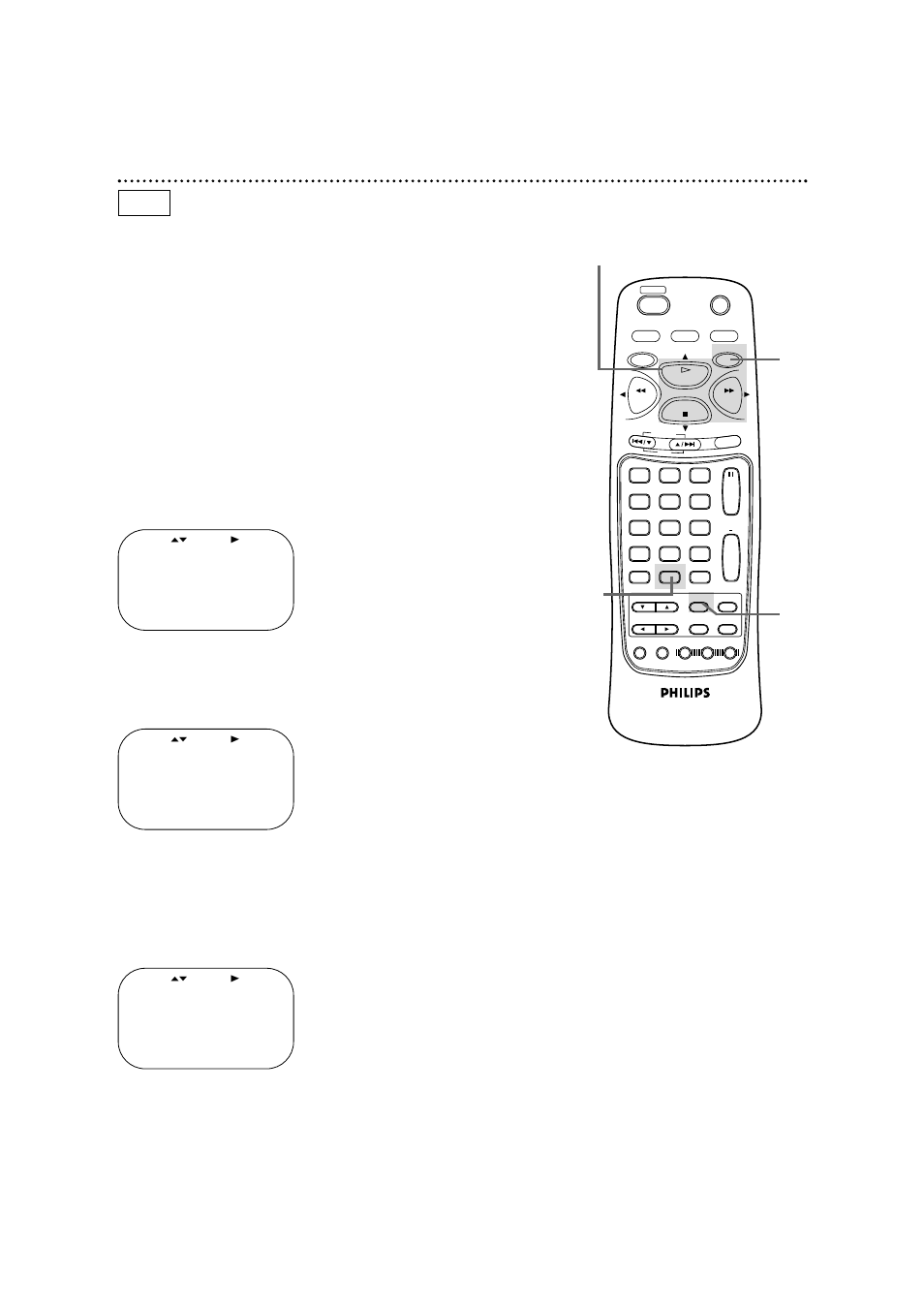 Blue background 49 | Philips DV900VHS User Manual | Page 49 / 84