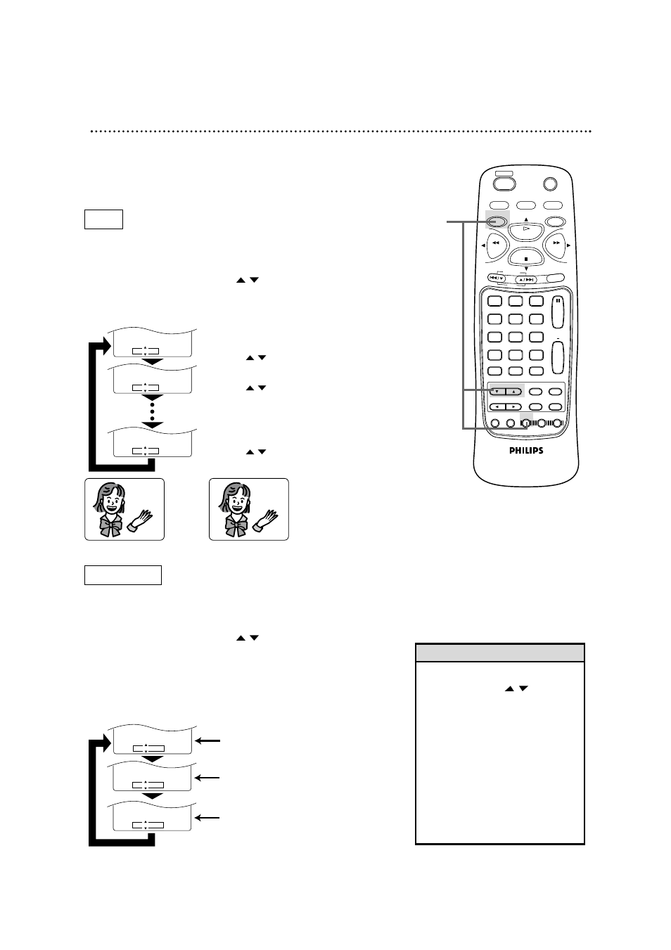 62 audio language/sound mode, Helpful hints, Dvd audio cd language sound mode | Audio 1 audio 2 | Philips DV900VHS User Manual | Page 62 / 84