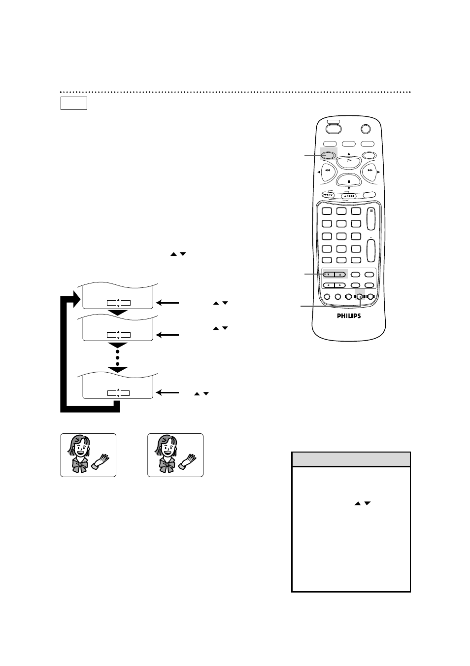 Subtitle language 63, Helpful hints | Philips DV900VHS User Manual | Page 63 / 84