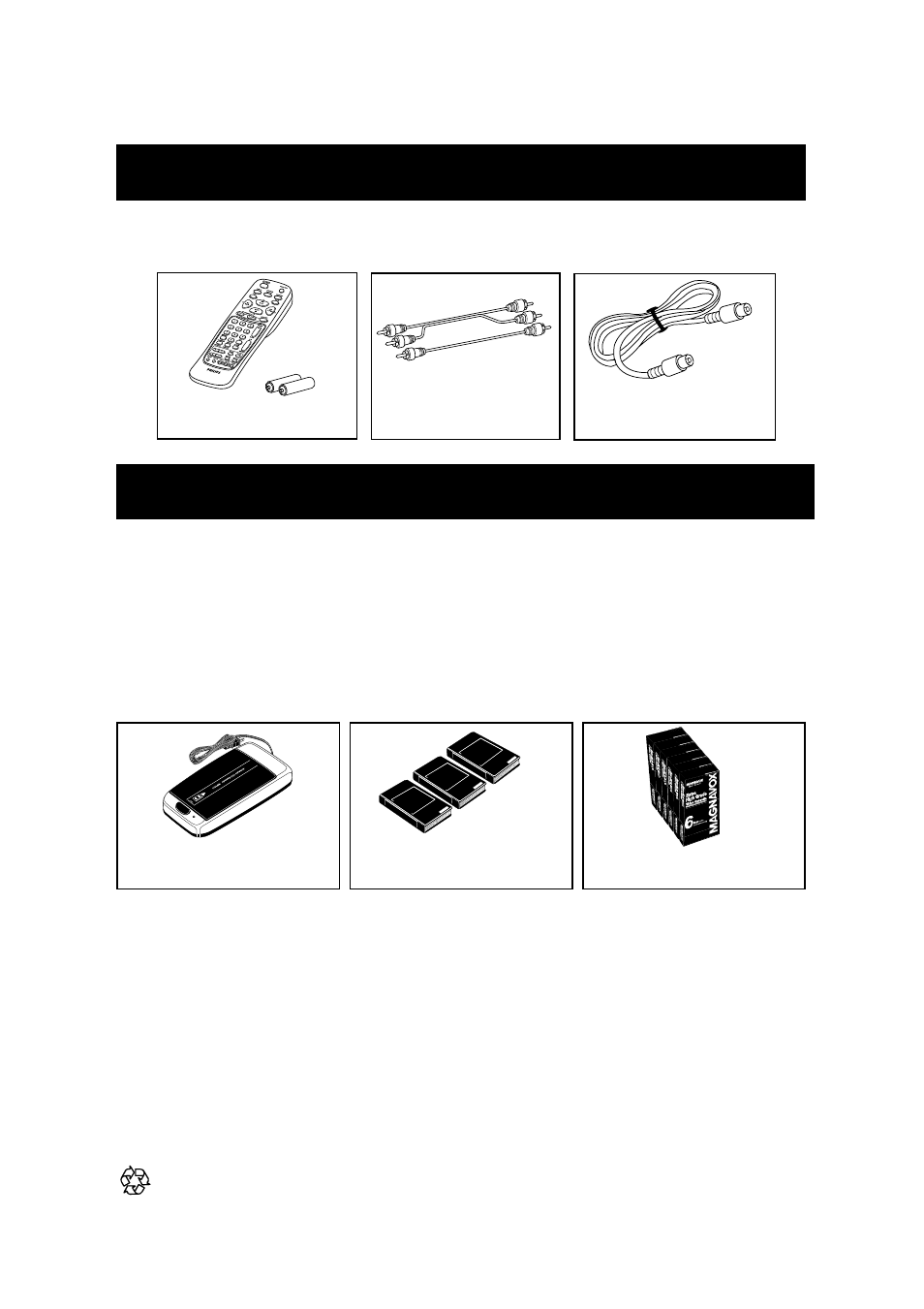 Upplied, Ccessories, Ptional | Philips DV900VHS User Manual | Page 84 / 84