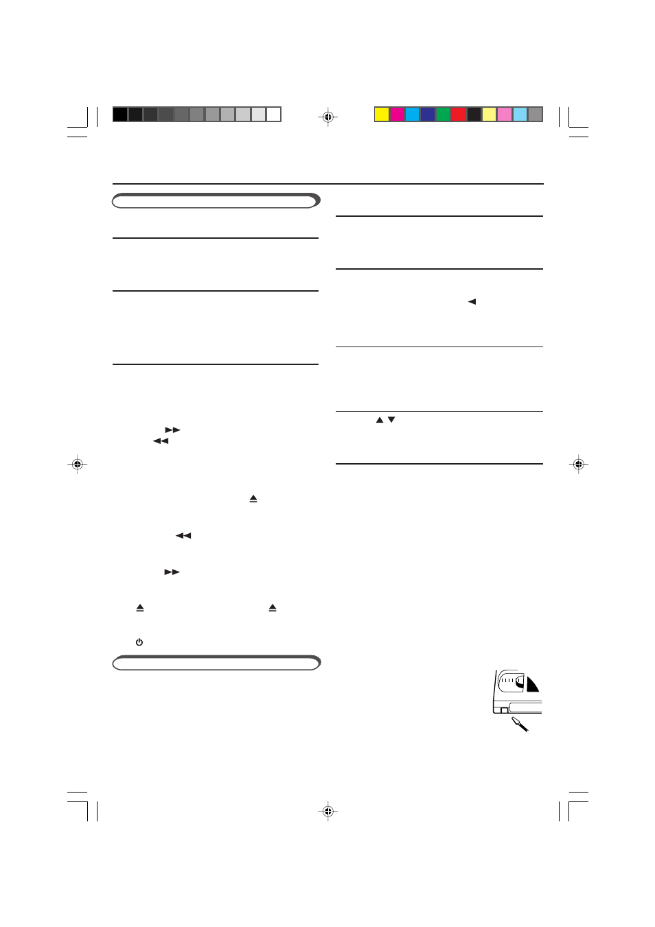 Basic o o perations | Philips VR 655 User Manual | Page 8 / 16