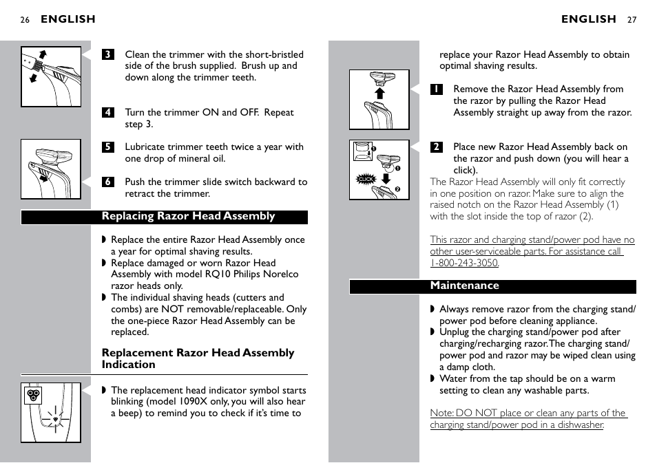 Philips 1060X User Manual | Page 14 / 16