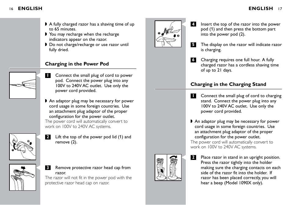 Philips 1060X User Manual | Page 9 / 16