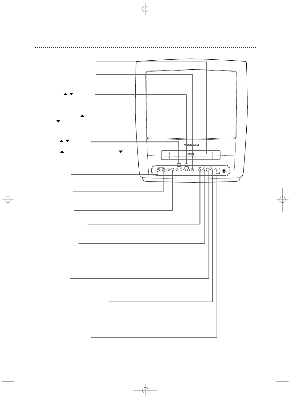 20 front panel | Philips MC132DMG User Manual | Page 20 / 60