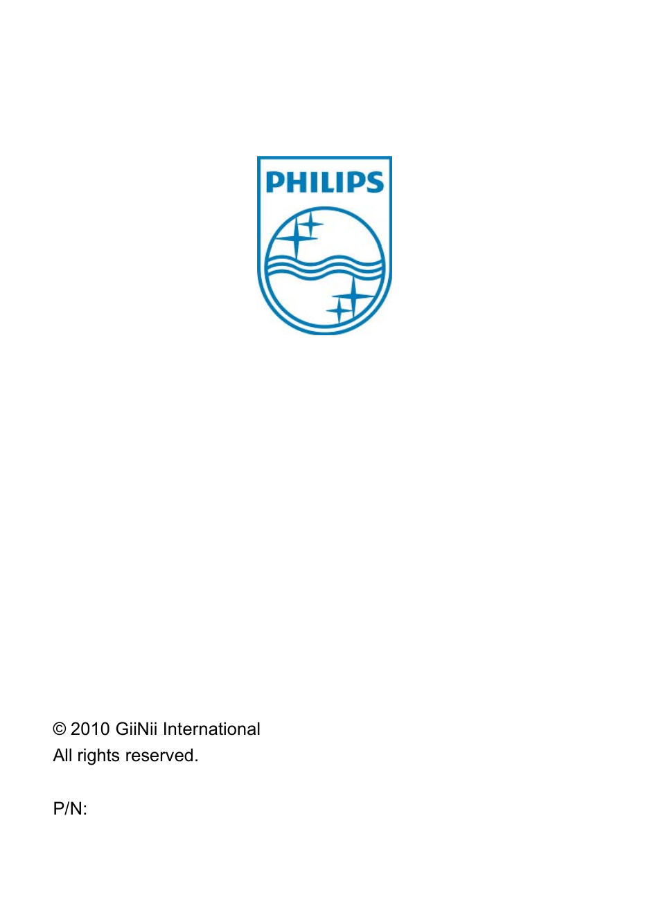 Philips SPF3470/G7 User Manual | Page 66 / 66