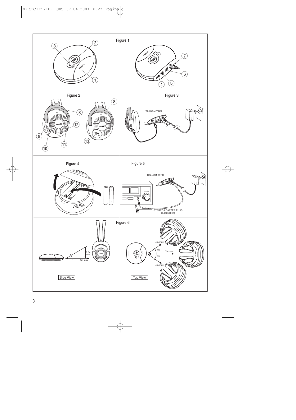 Volume | Philips SBC HC210 User Manual | Page 2 / 102