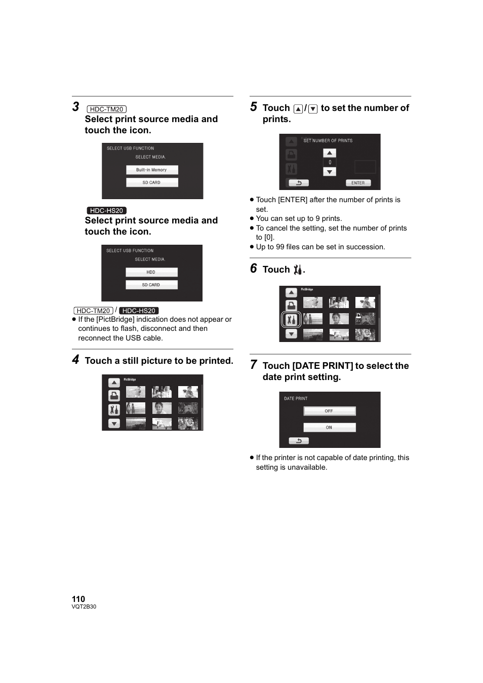 Philips AVCHD HDC-TM20 User Manual | Page 110 / 148
