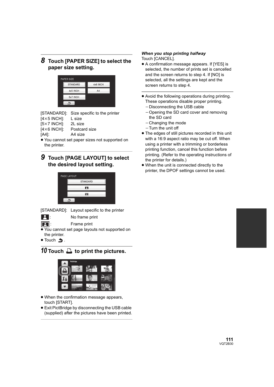 Philips AVCHD HDC-TM20 User Manual | Page 111 / 148