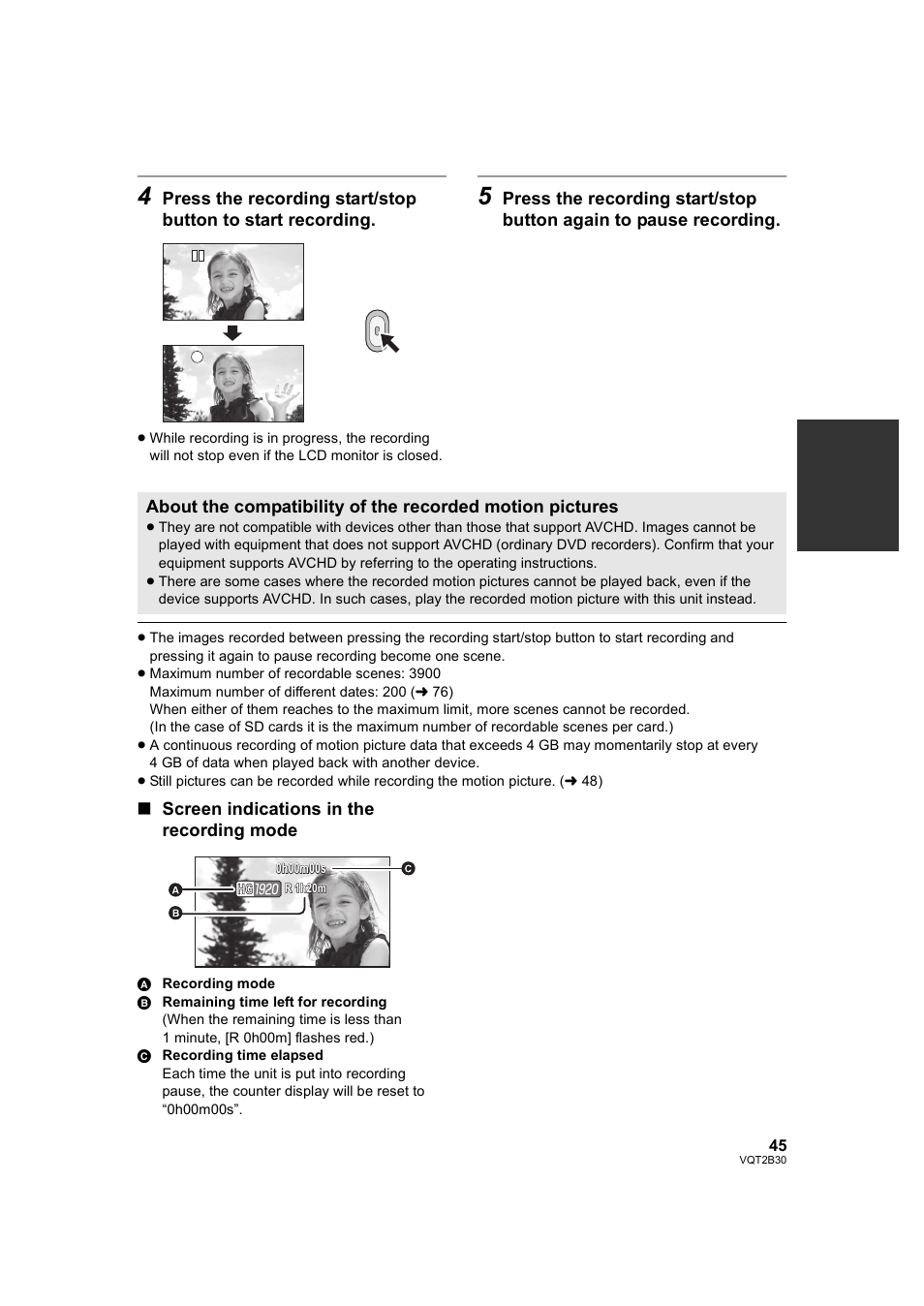 Ep 4 | Philips AVCHD HDC-TM20 User Manual | Page 45 / 148