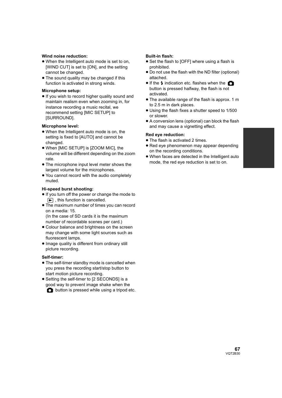 Philips AVCHD HDC-TM20 User Manual | Page 67 / 148