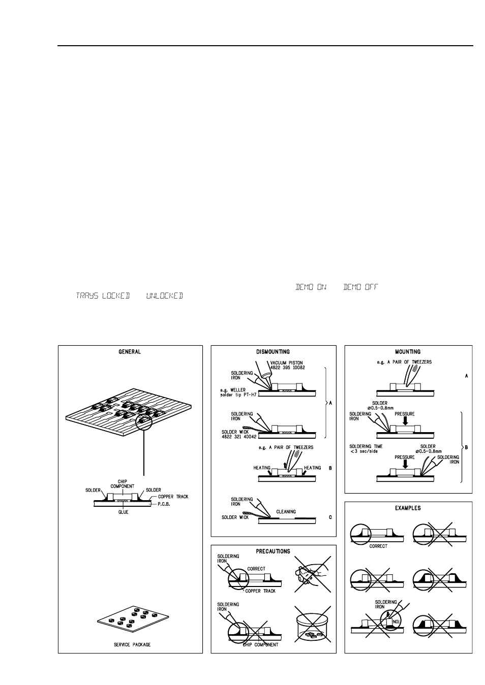 Service hints, 1 to 5-5 | Philips CDR796 User Manual | Page 17 / 52