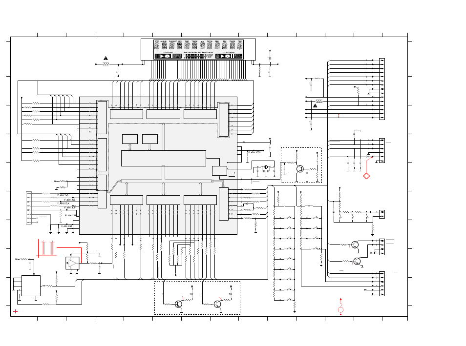 Display board, 2 to 7-4, Ef g | Ab c d | Philips CDR796 User Manual | Page 32 / 52