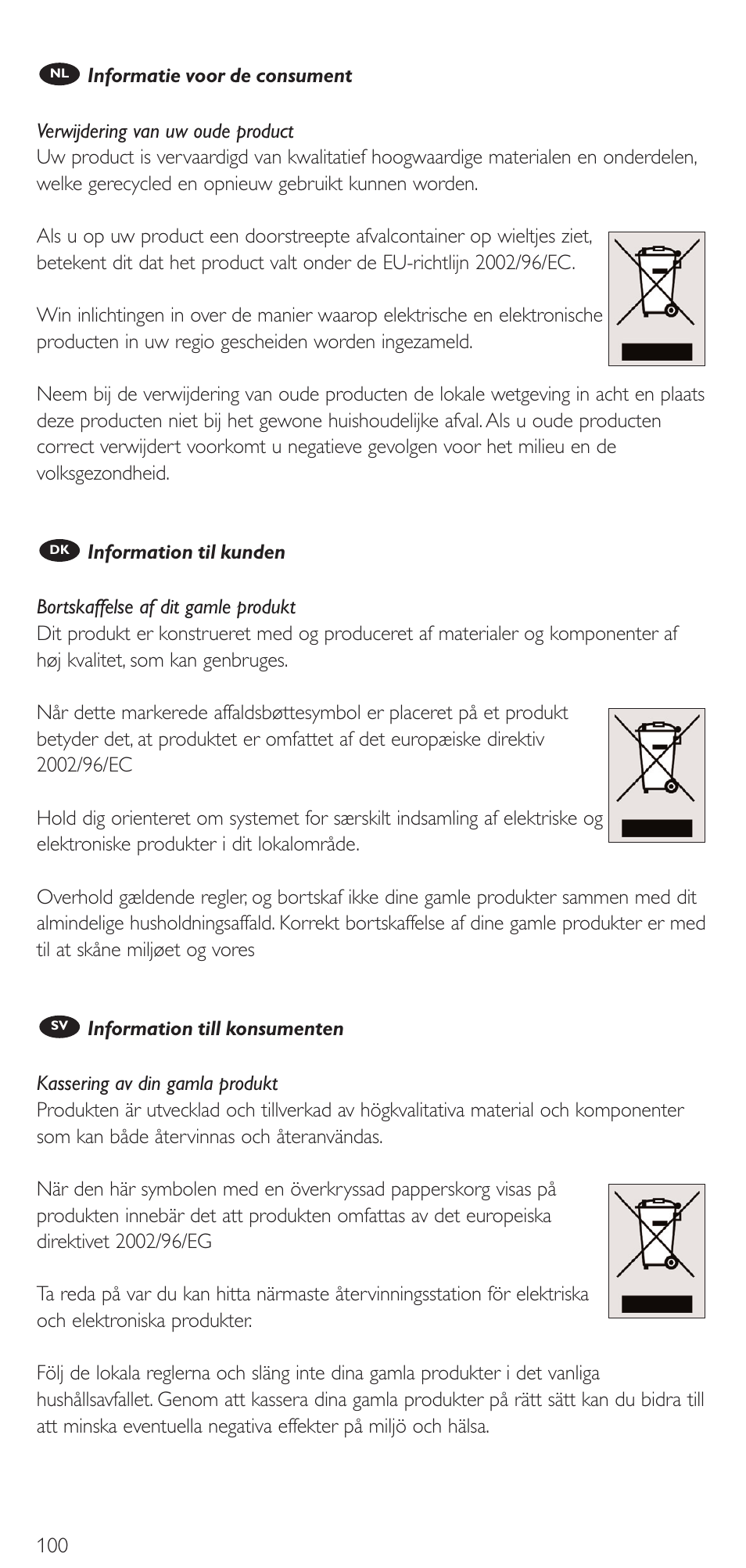 Philips SRU 5086 User Manual | Page 100 / 104