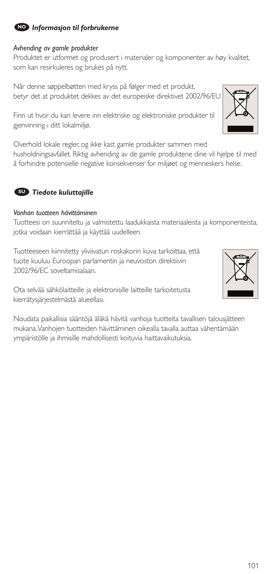 Philips SRU 5086 User Manual | Page 101 / 104
