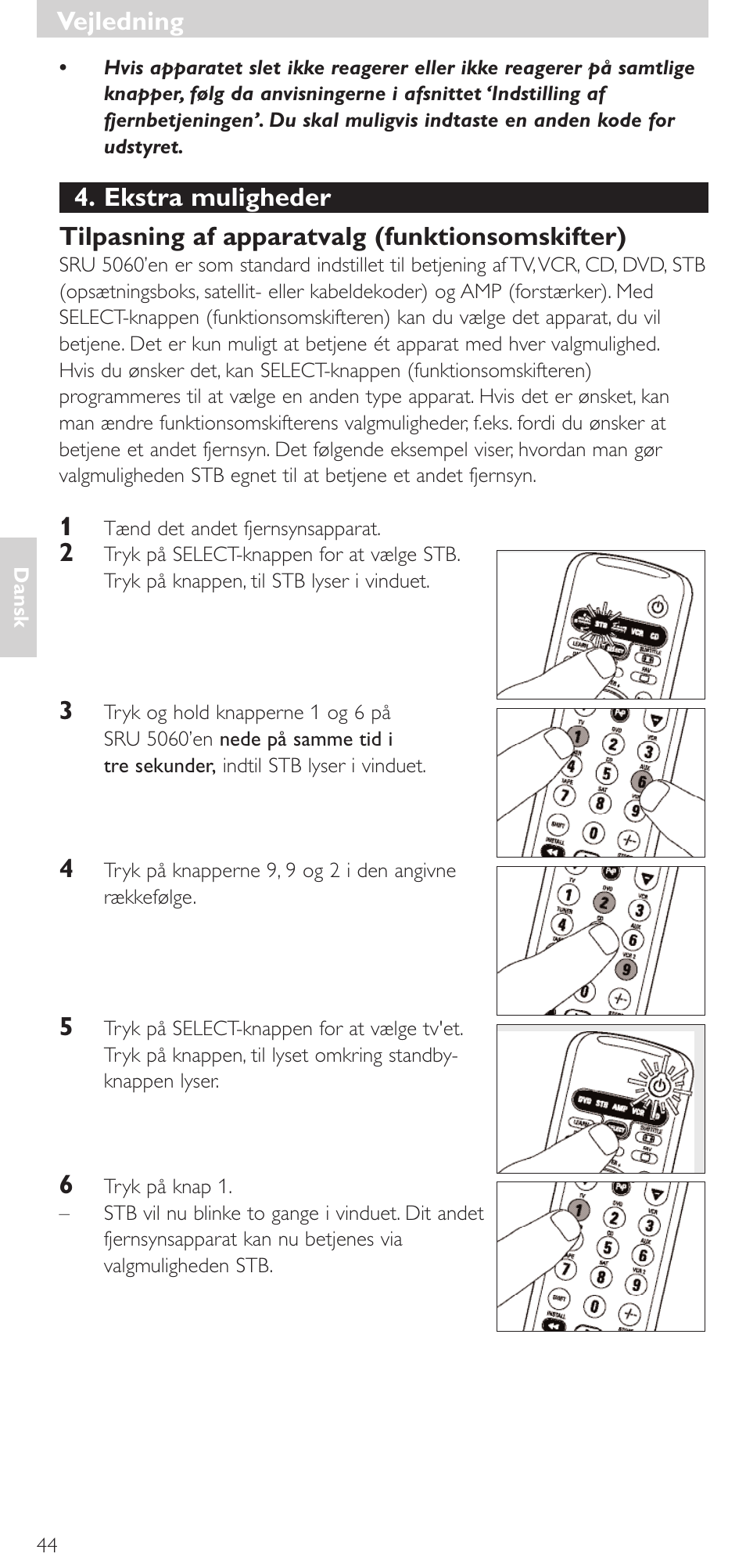 Philips SRU 5086 User Manual | Page 44 / 104