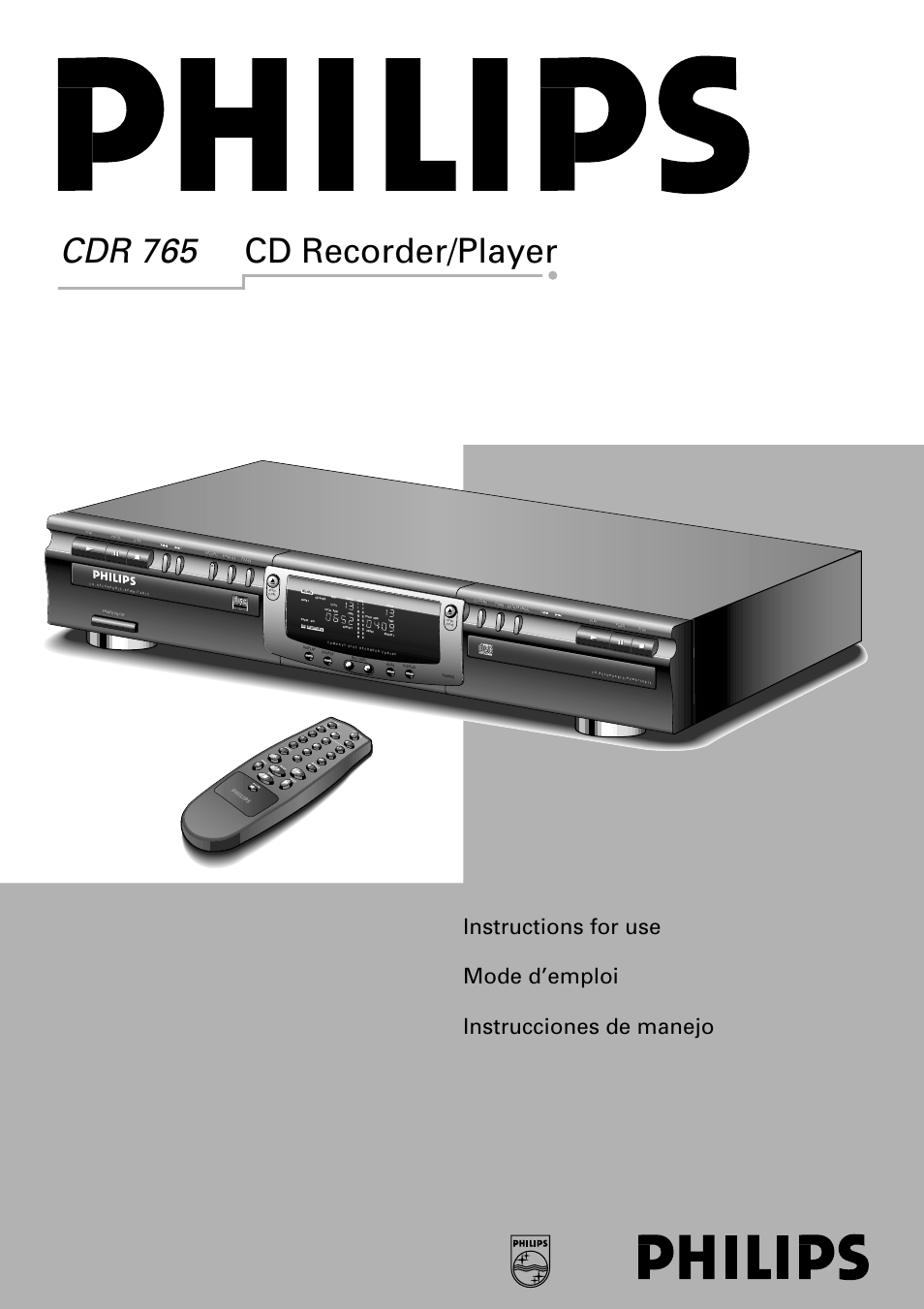 Philips 765 User Manual | 60 pages