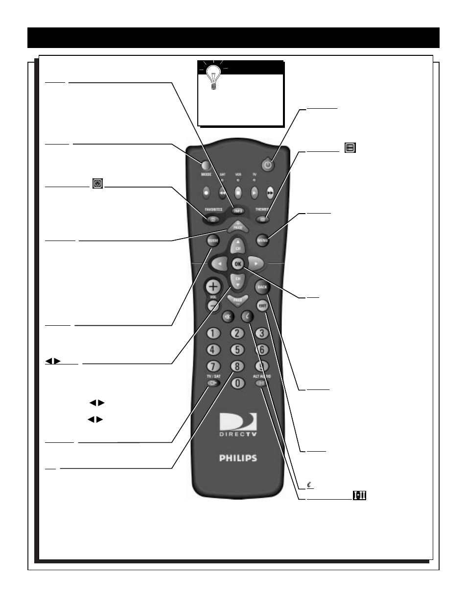 Emote, Ontrol, Atellite | Philips DSX 5350 User Manual | Page 14 / 48