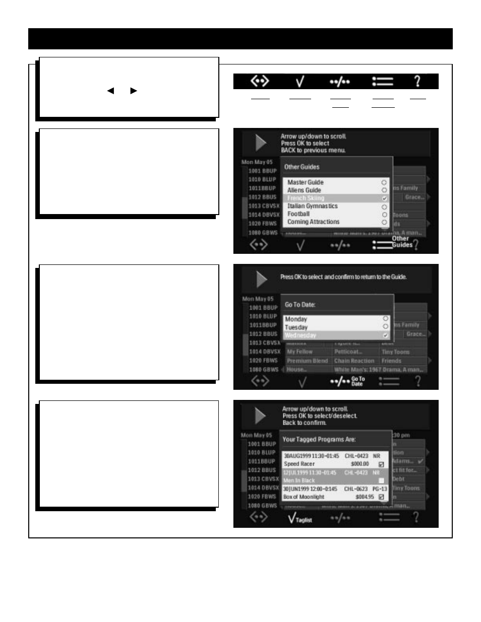 Ptions | Philips DSX 5350 User Manual | Page 30 / 48