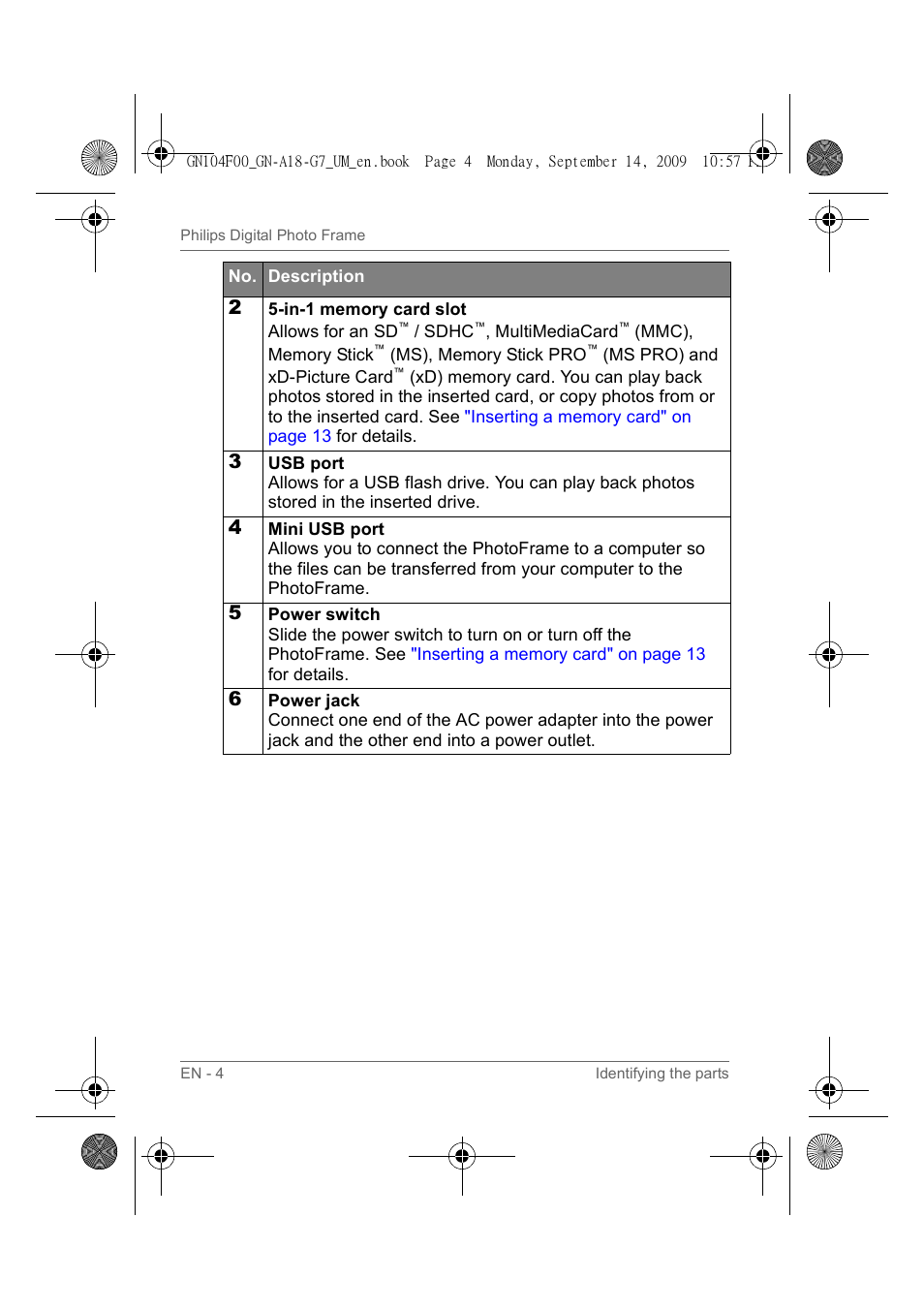 Philips SPF3410/G7 User Manual | Page 9 / 44