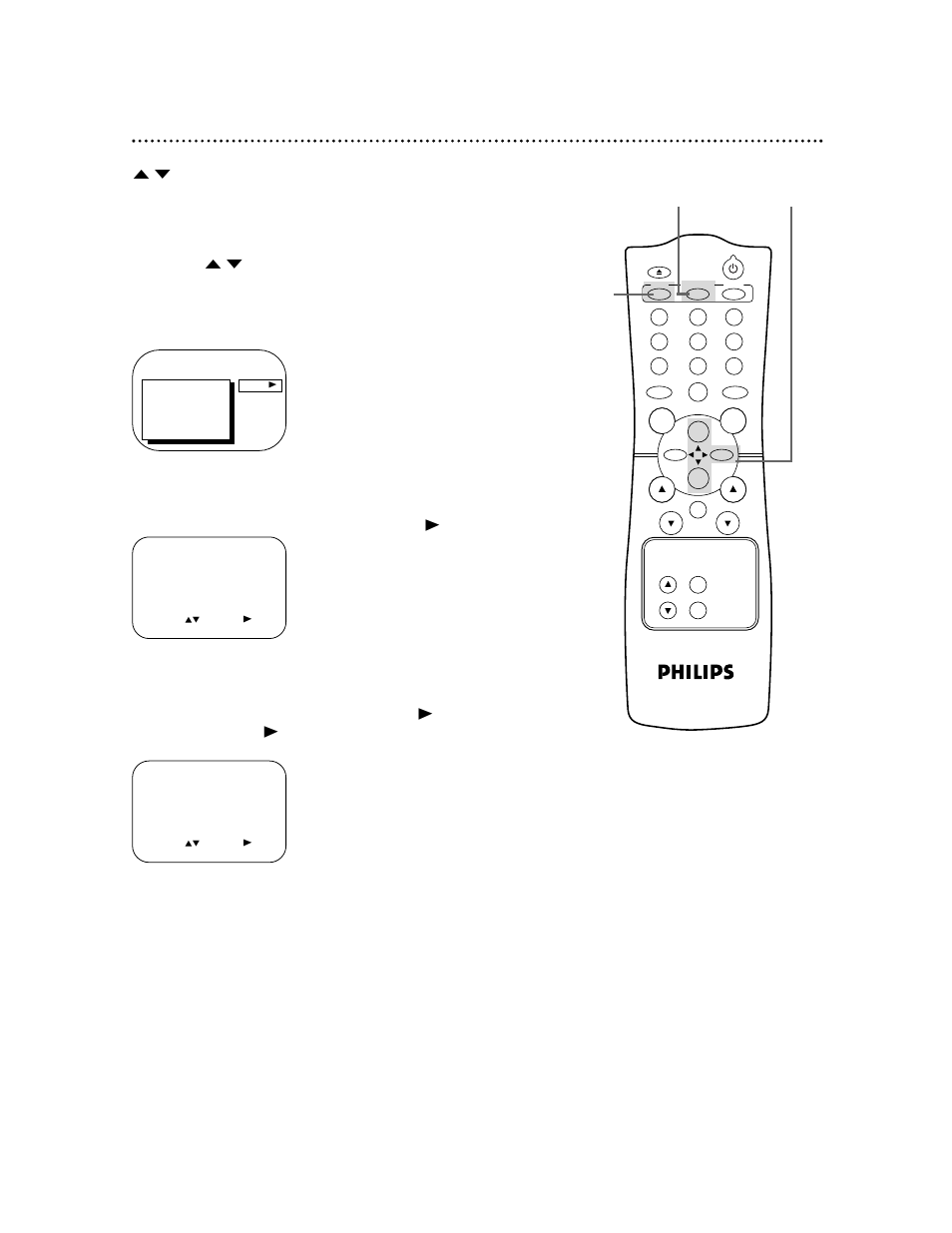 Volume bar 49 | Philips CCC 130AT User Manual | Page 49 / 60