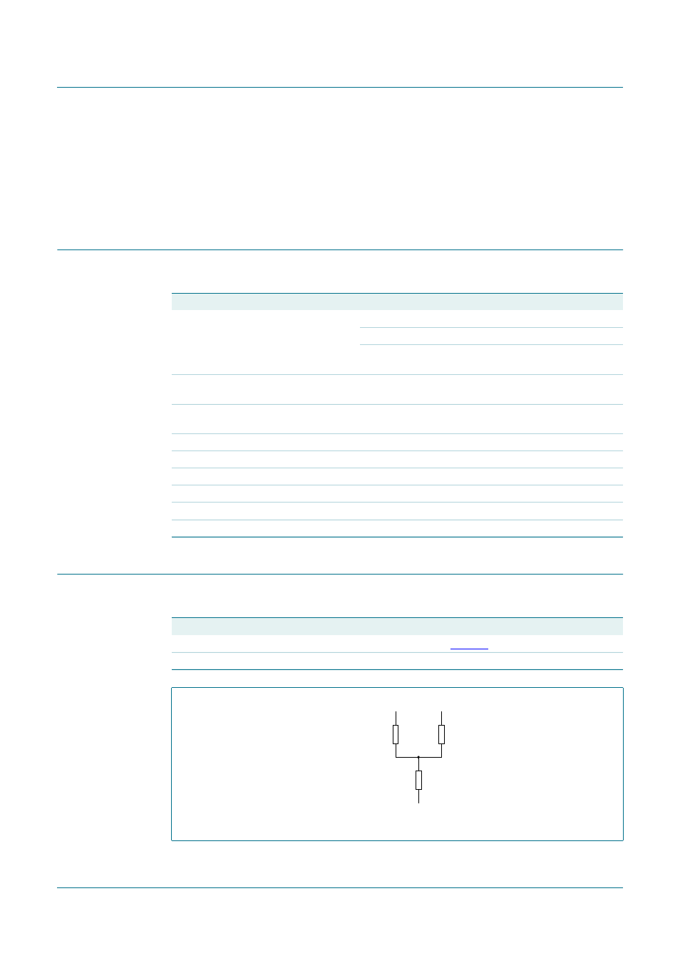 6 differential inputs, Limiting values, Thermal characteristics | Tda8566, Limiting values 9. thermal characteristics, Nxp semiconductors | Philips TDA8566 User Manual | Page 8 / 21