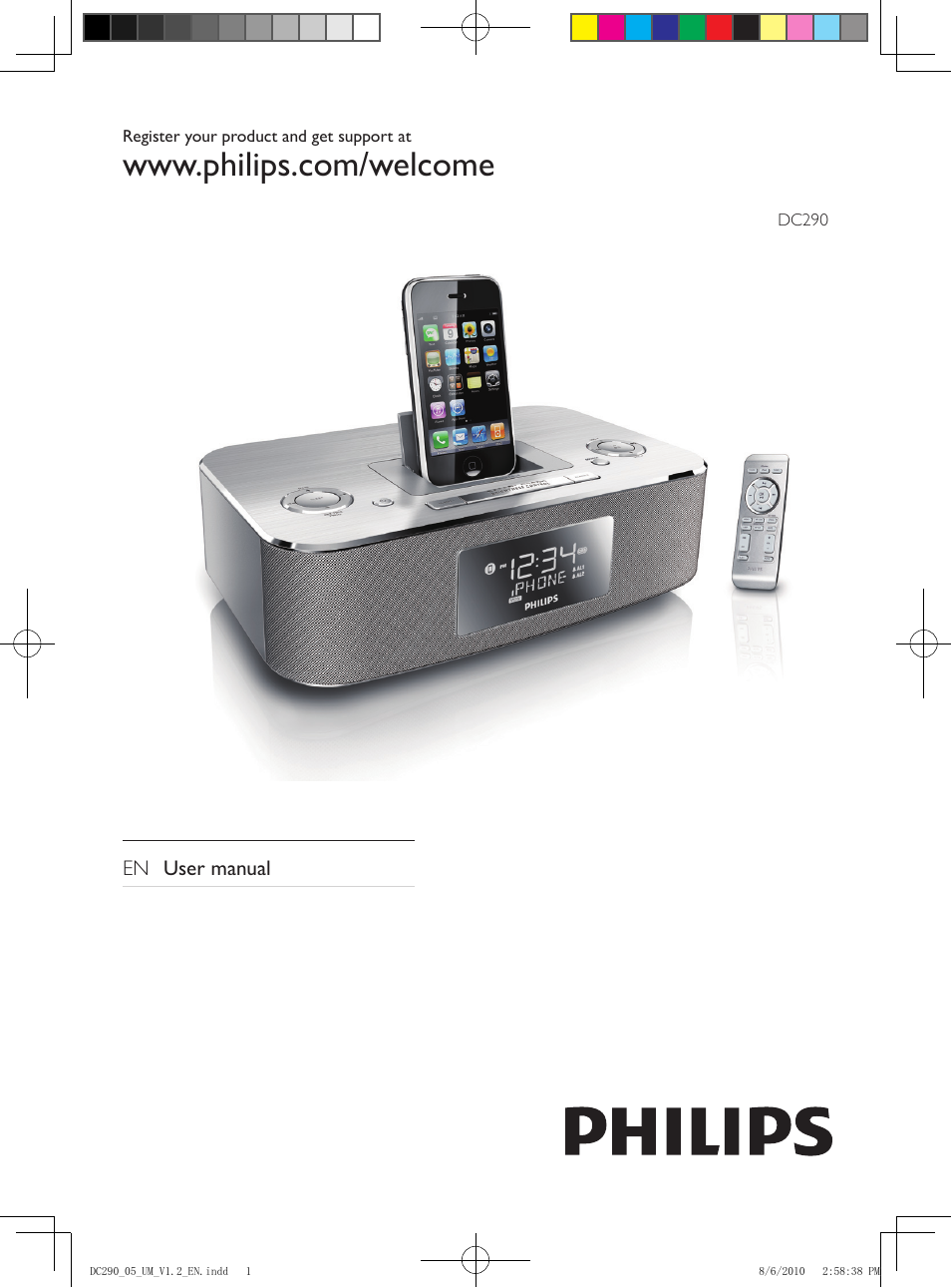 Philips DC290/05 User Manual | 16 pages