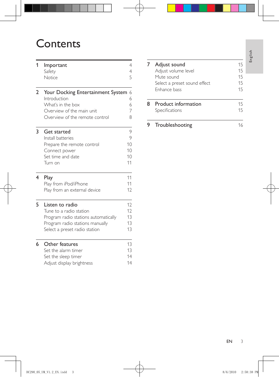 Philips DC290/05 User Manual | Page 2 / 16